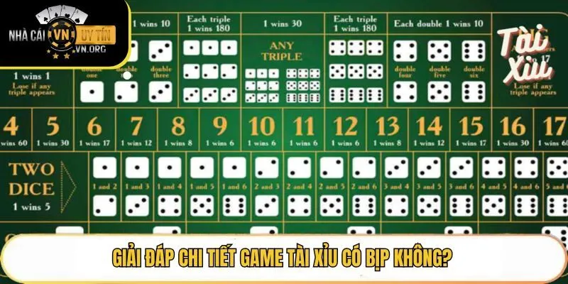 Giải đáp chi tiết game tài xỉu có bịp không?