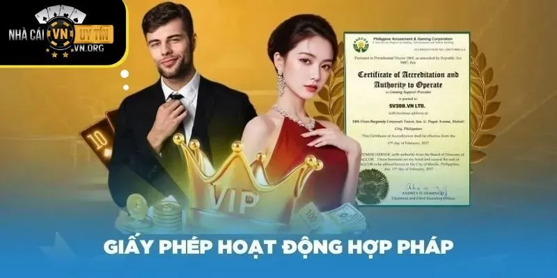 Giấy phép hoạt động